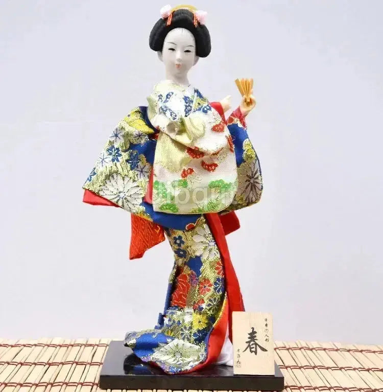 Figurine Geisha Kimono Moyō Yoka