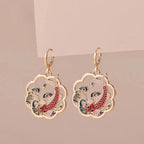 Boucles d'Oreilles Carpe Koï Yoka