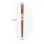 Baguette Japonaise en Bois Marron Yoka