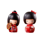 Poupées miniatures japonaises Kokeshi Yoka