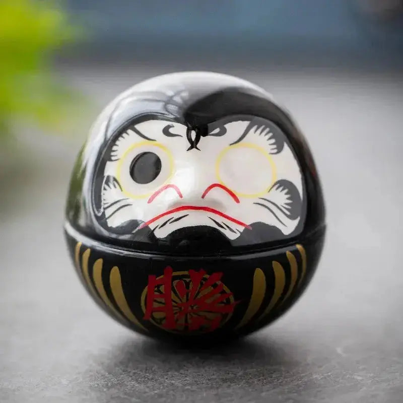 Daruma Japonais Noir Yoka