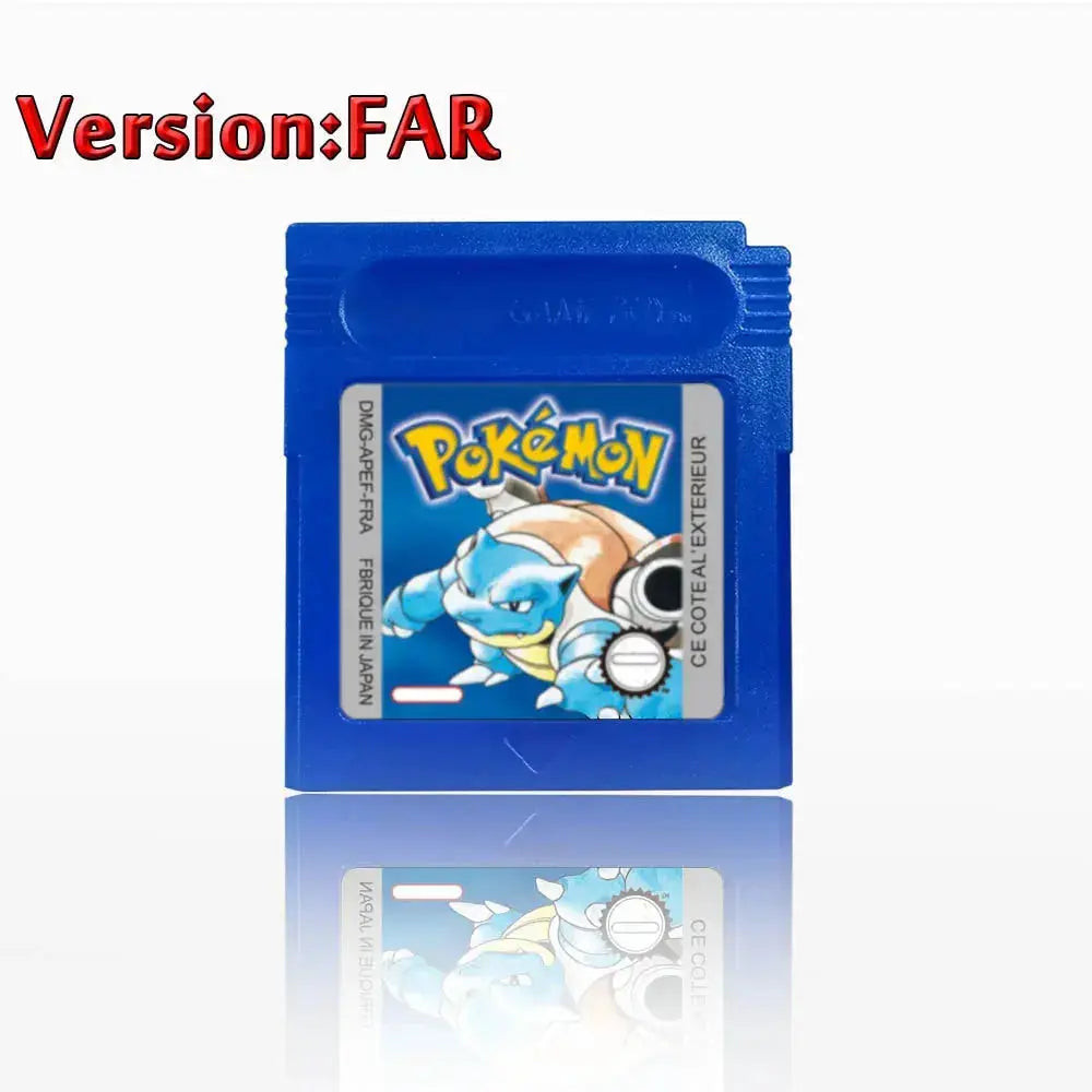Jeu-vidéo Japonais Pokémon Première Version en Français Yoka