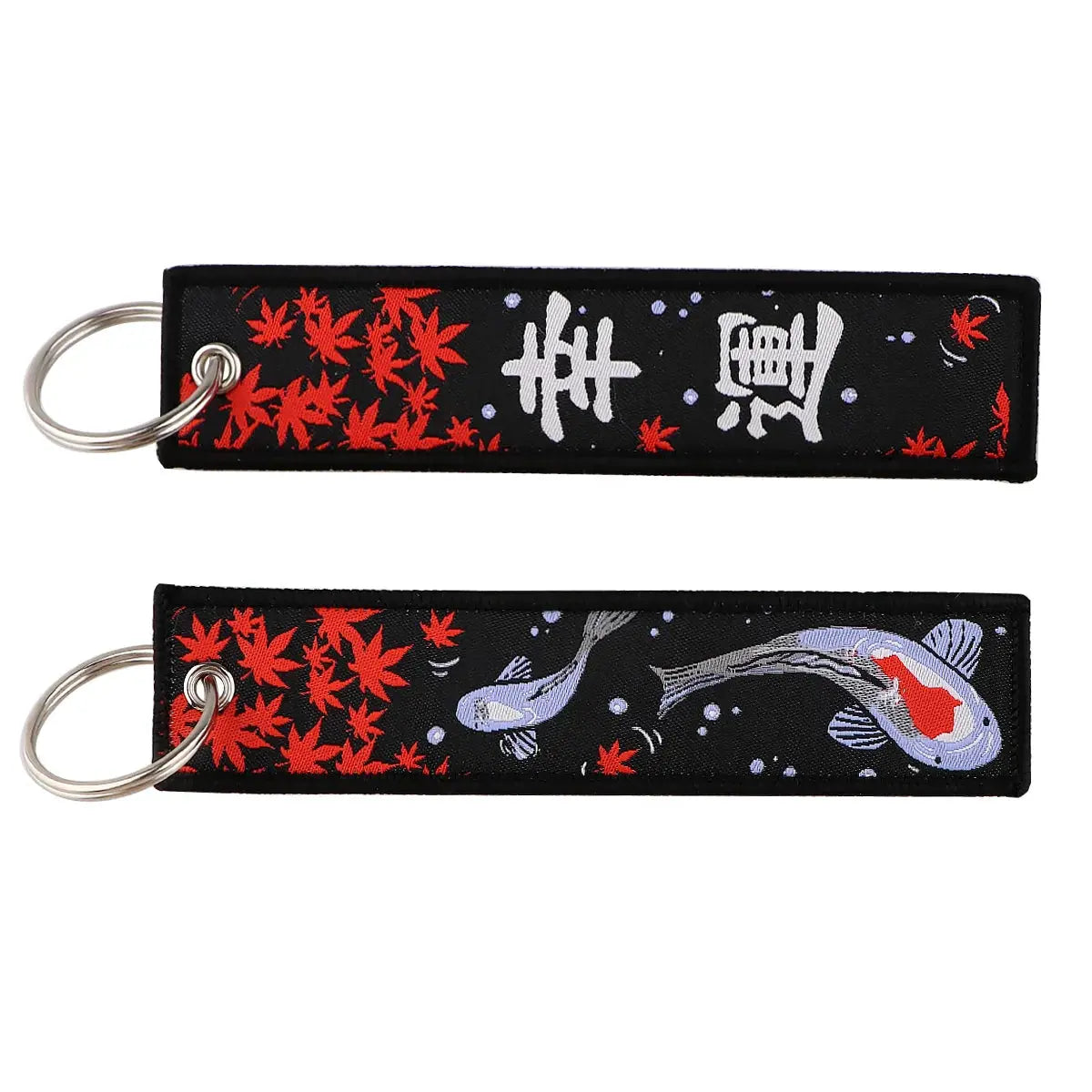 Japanese Key Tag Good Luck Keychains for Car Motorcycles Keys Holder Keyring Women Jet Tag Fashion Jewelry Accessories Gifts Yoka