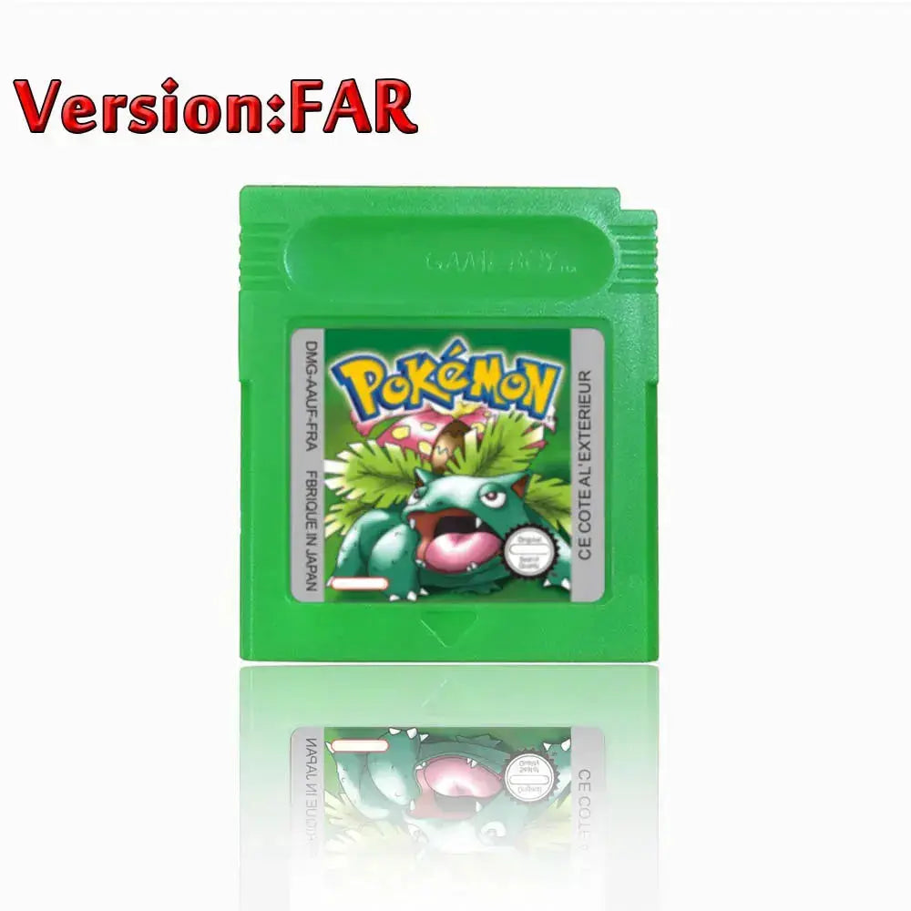Jeu-vidéo Japonais Pokémon Première Version en Français Yoka