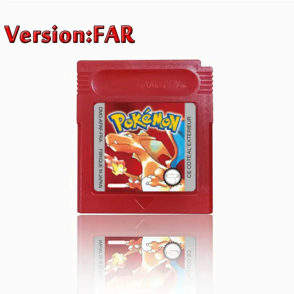 Jeu-vidéo Japonais Pokémon Première Version en Français Yoka