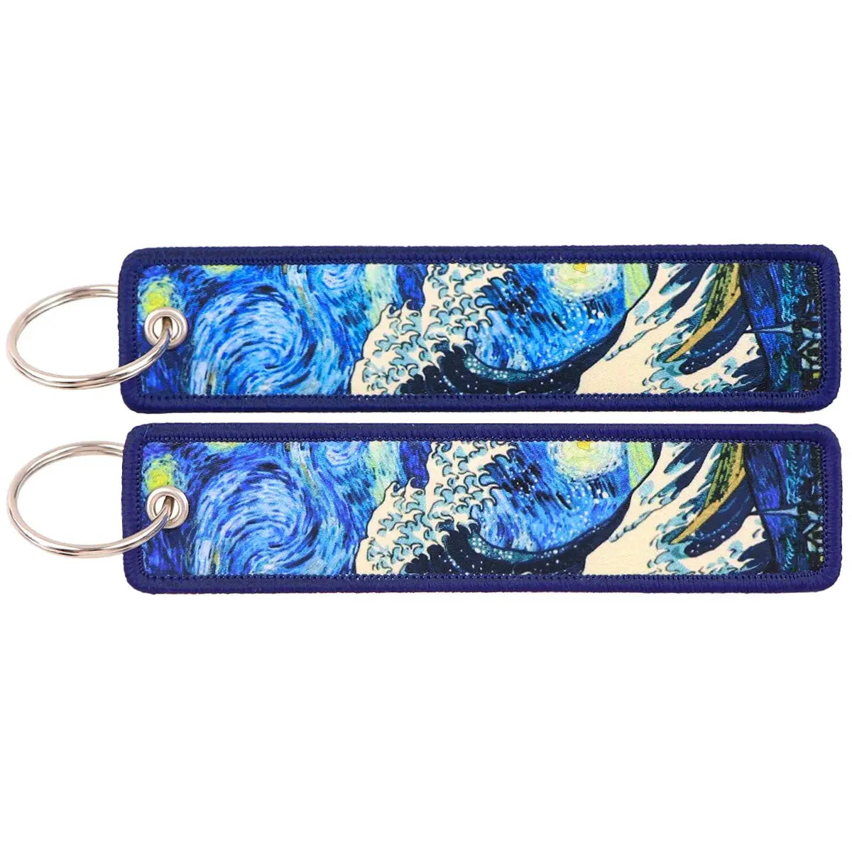 Japanese Key Tag Good Luck Keychains for Car Motorcycles Keys Holder Keyring Women Jet Tag Fashion Jewelry Accessories Gifts Yoka